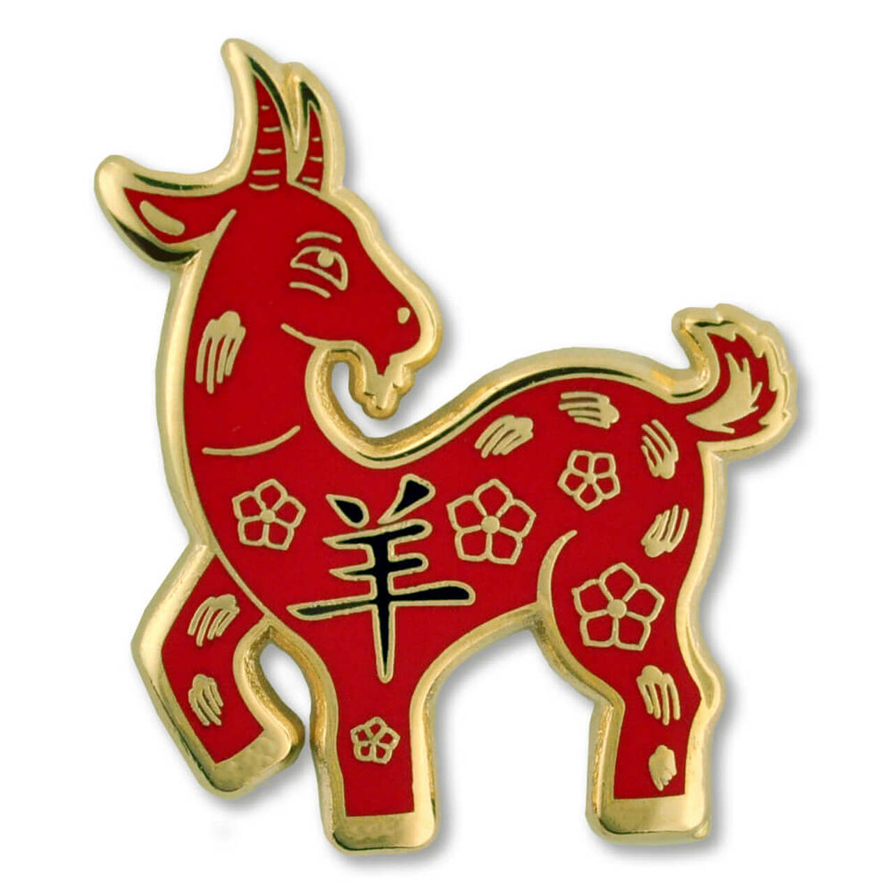Zodiac Enamel Pin - Ram