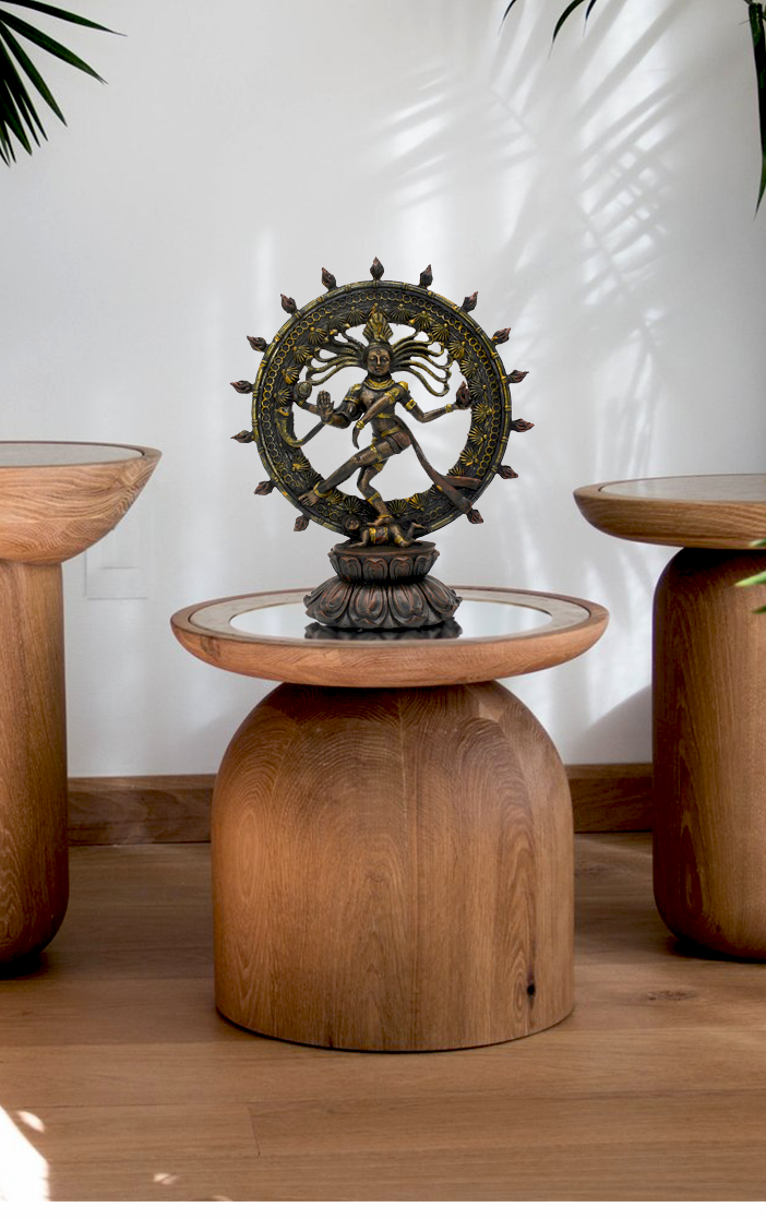 Dancing Shiva - Brass Finish