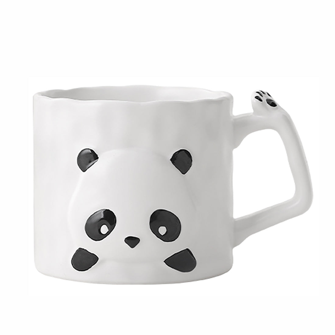 Embossed Ceramic Panda Mug