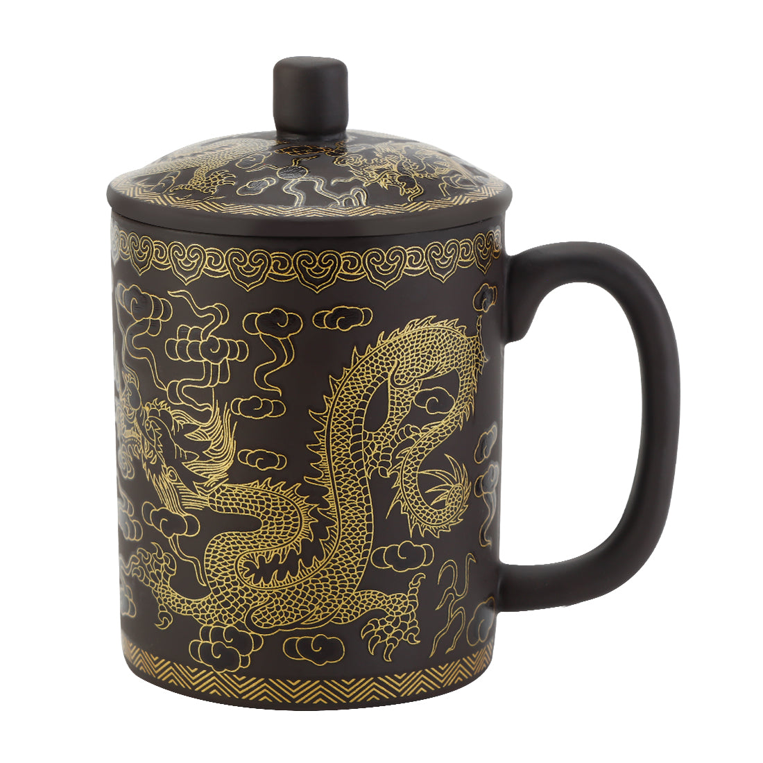 Dragon Yixing Clay Mug - Color Changing