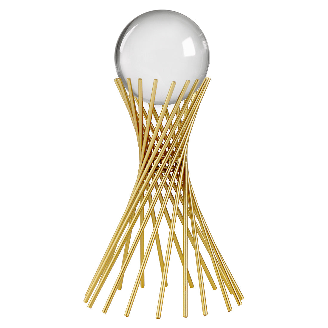 Crystal Ball Metal Stand - Tepee