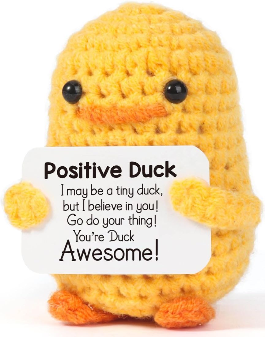 Crochet Positive Pal - Duck