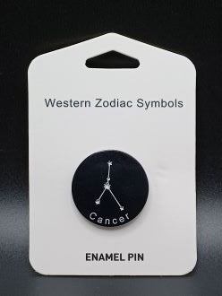 Zodiac Enamel Pin - Cancer