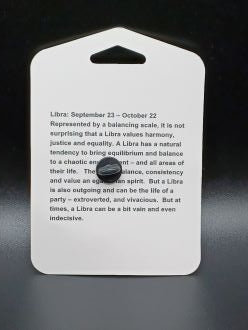 Zodiac Enamel Pin - Libra