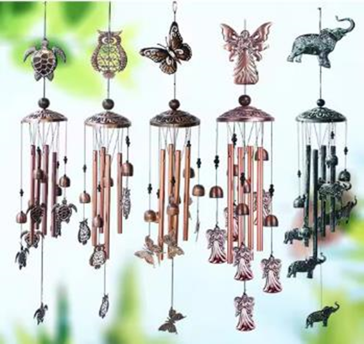 Metal Iron Art Wind Chime - Elephant