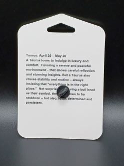 Zodiac Enamel Pin - Taurus
