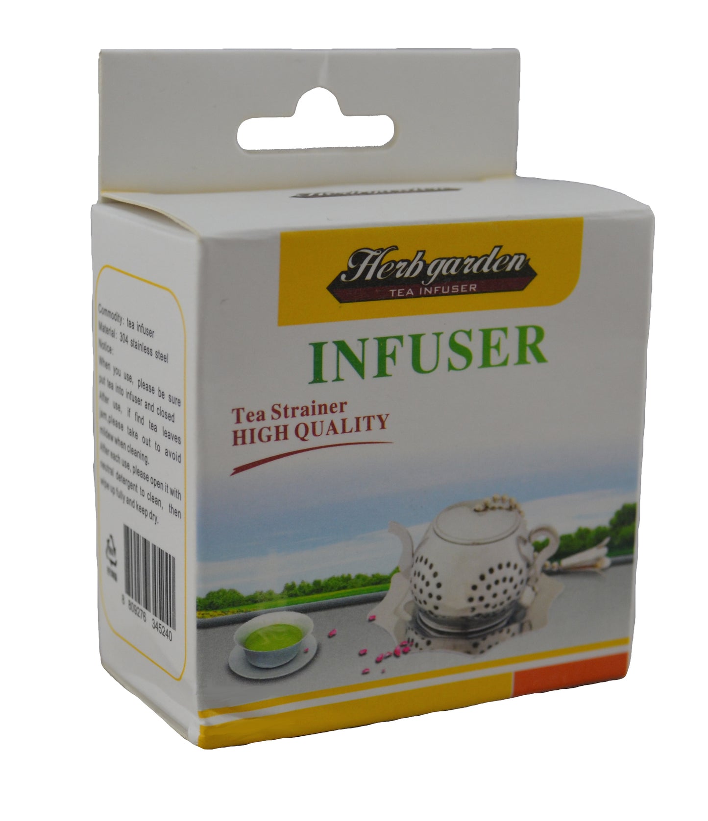 Tea Strainer w/Holder - Stainless Steel - Teapot - Original Source