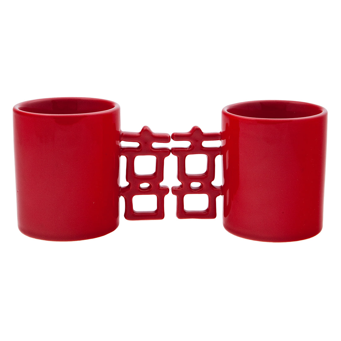 Ceramic Mugs - Double Happiness - Set of 2 - Original Source