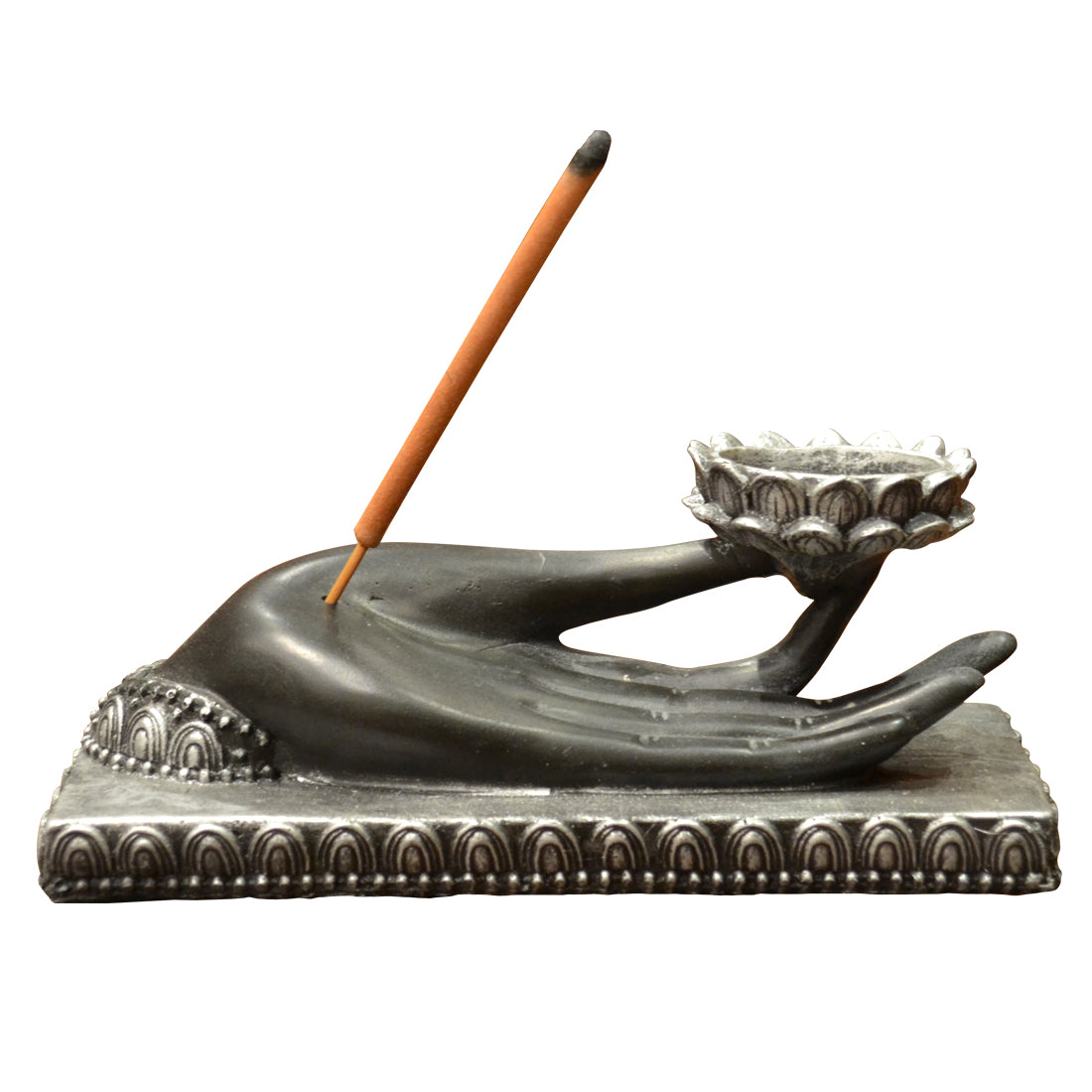 Resin Serenity Hand - Candle & Incense Holder - Original Source