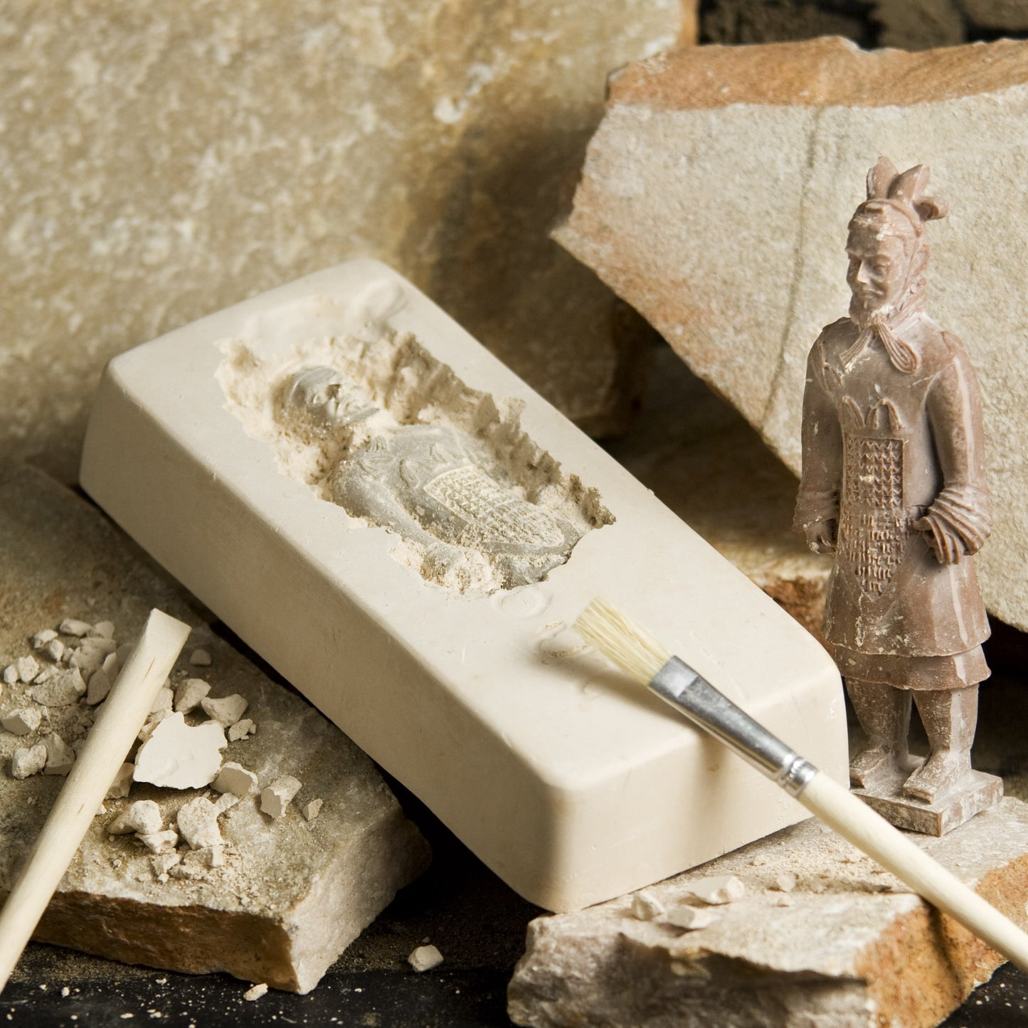 Terra Cotta Warriors Excavation Kit - Armored General - Original Source