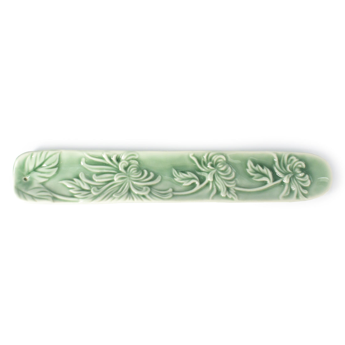Embossed Ceramic Incense Burner – Chrysanthemum - Original Source
