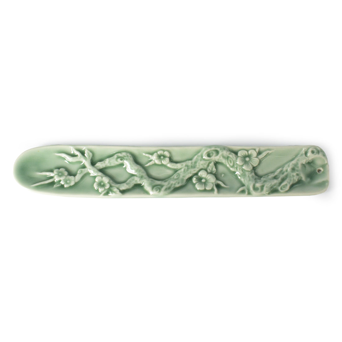 Embossed Ceramic Incense Burner – Cherry Blossom - Original Source