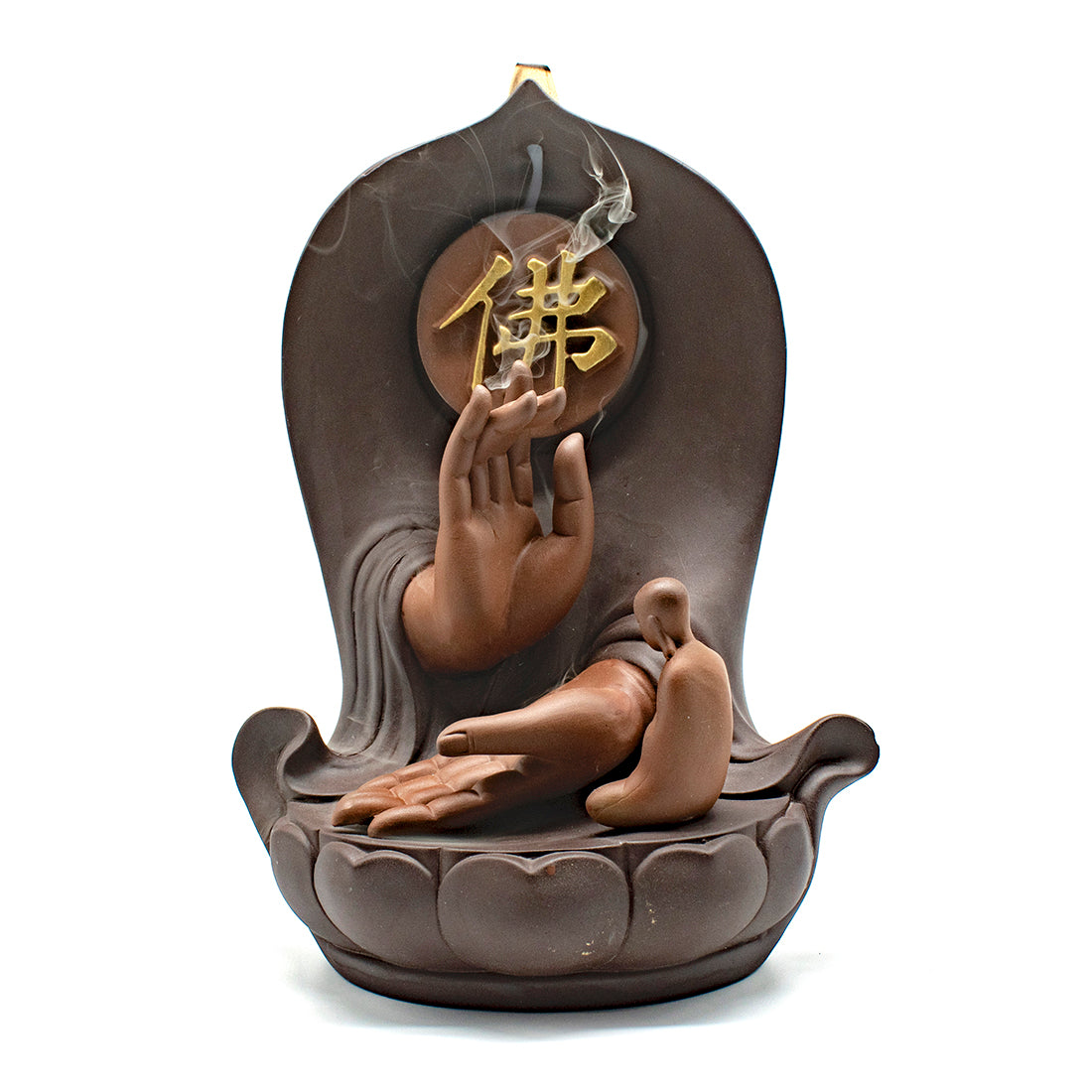 Serenity Hand Ceramic Backflow Incense Burner - Original Source