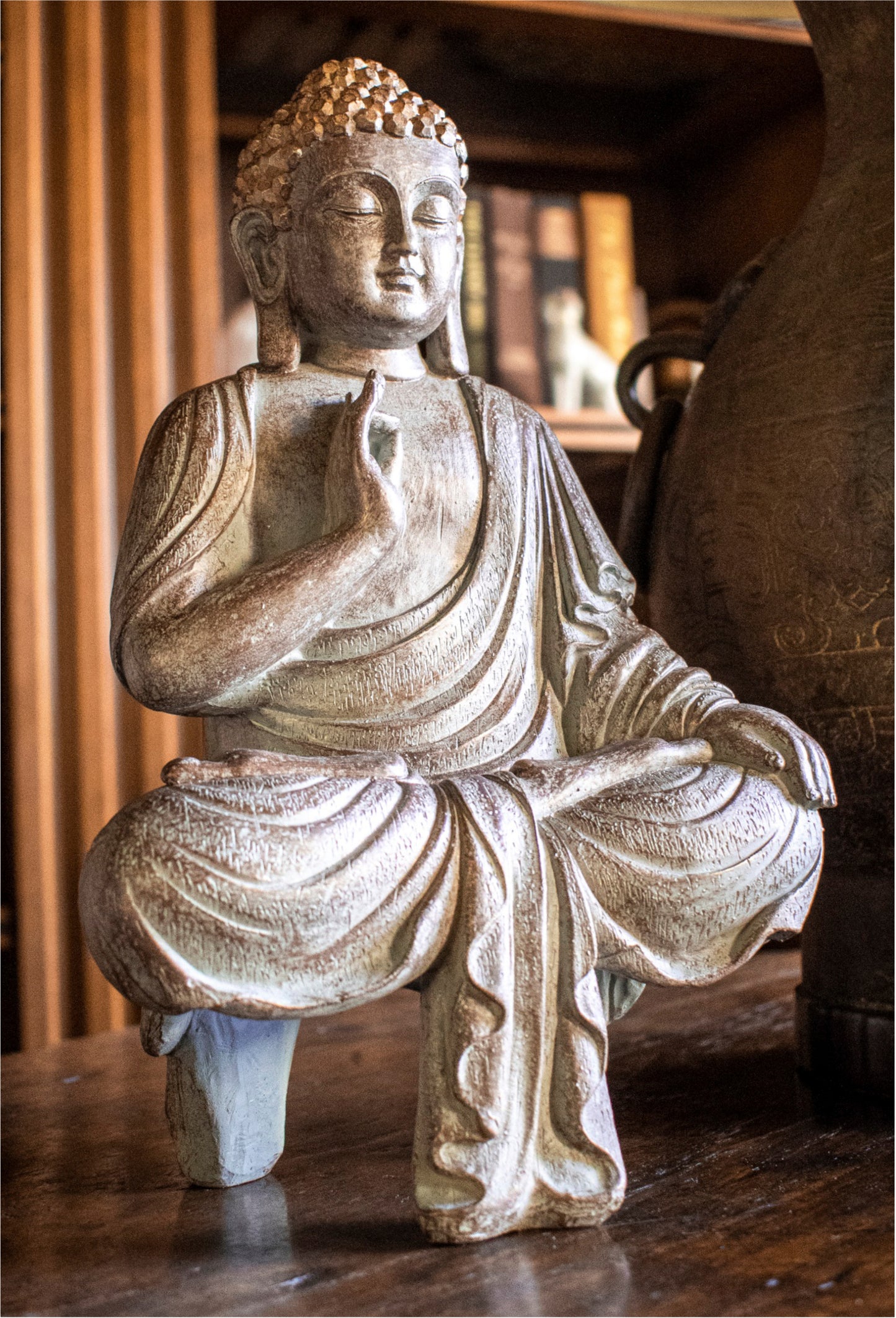 Meditating & “Levitating” Buddha - Original Source