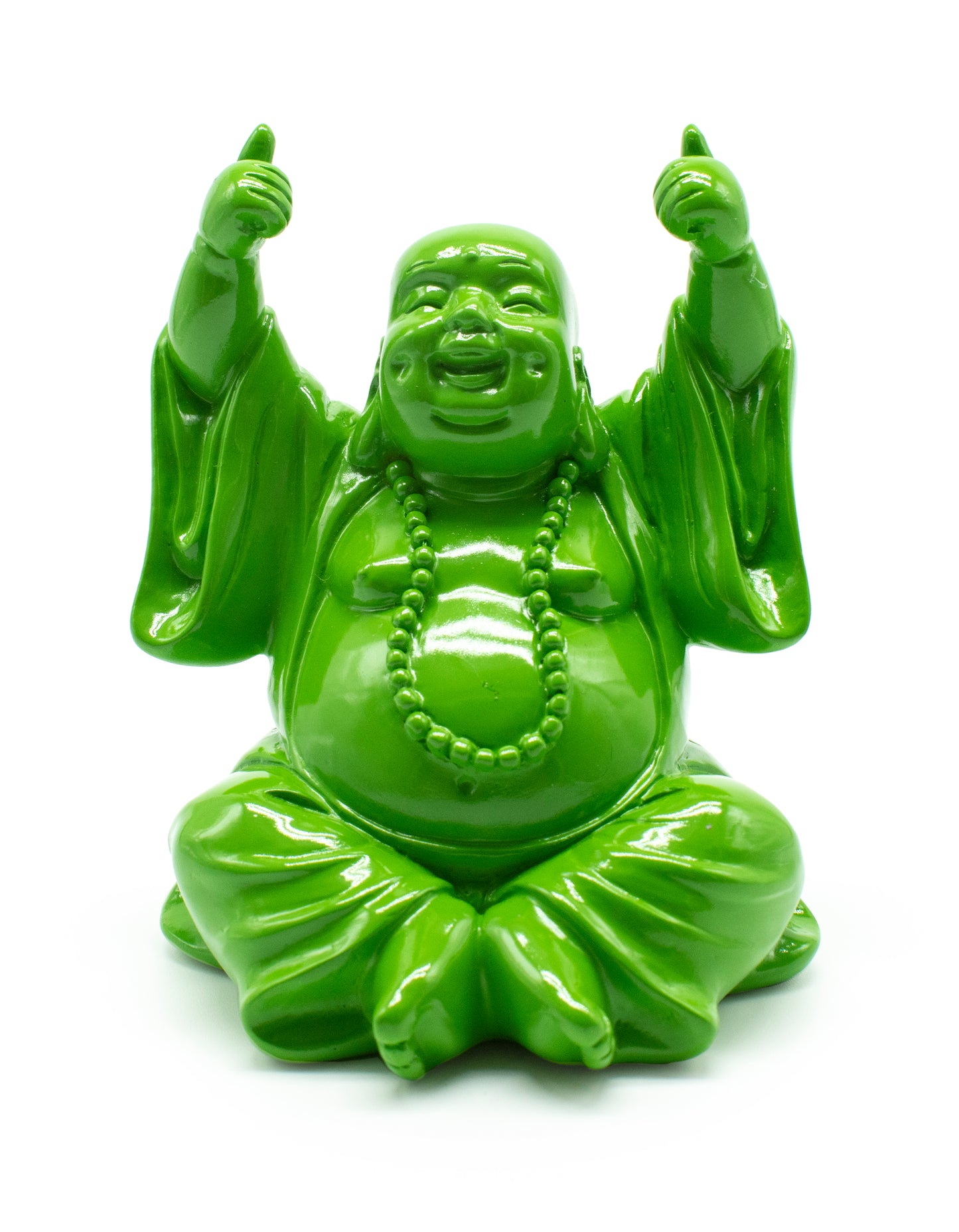 Thumbs Up Buddha - Green