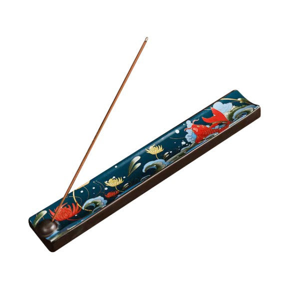 Ceramic Incense Holder - Koi Fish