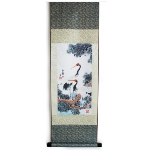 Crane Silk Scroll - Original Source