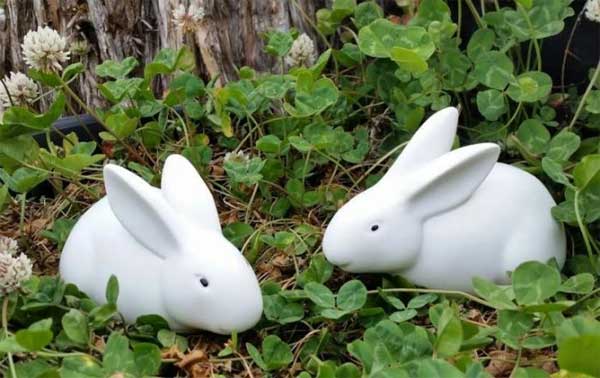 White Porcelain Rabbit