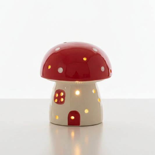Ceramic Mushroom Light
