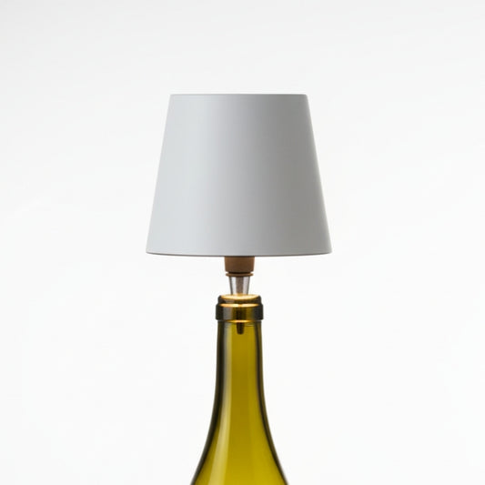 Bottle Top Lamp - White