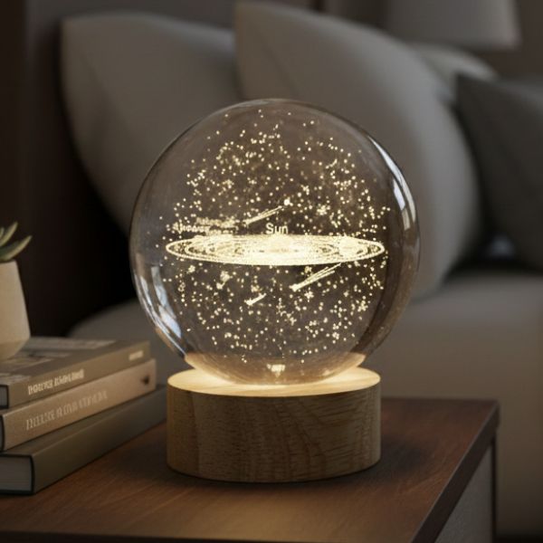 Solar System Night Light – Crystal Ball