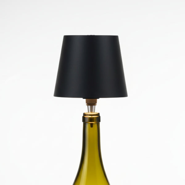 Bottle Top Lamp - Black
