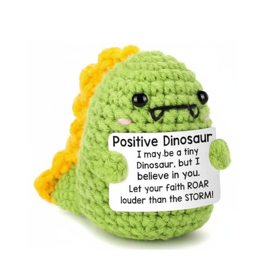 Crochet Positive Pal - Dinosaur