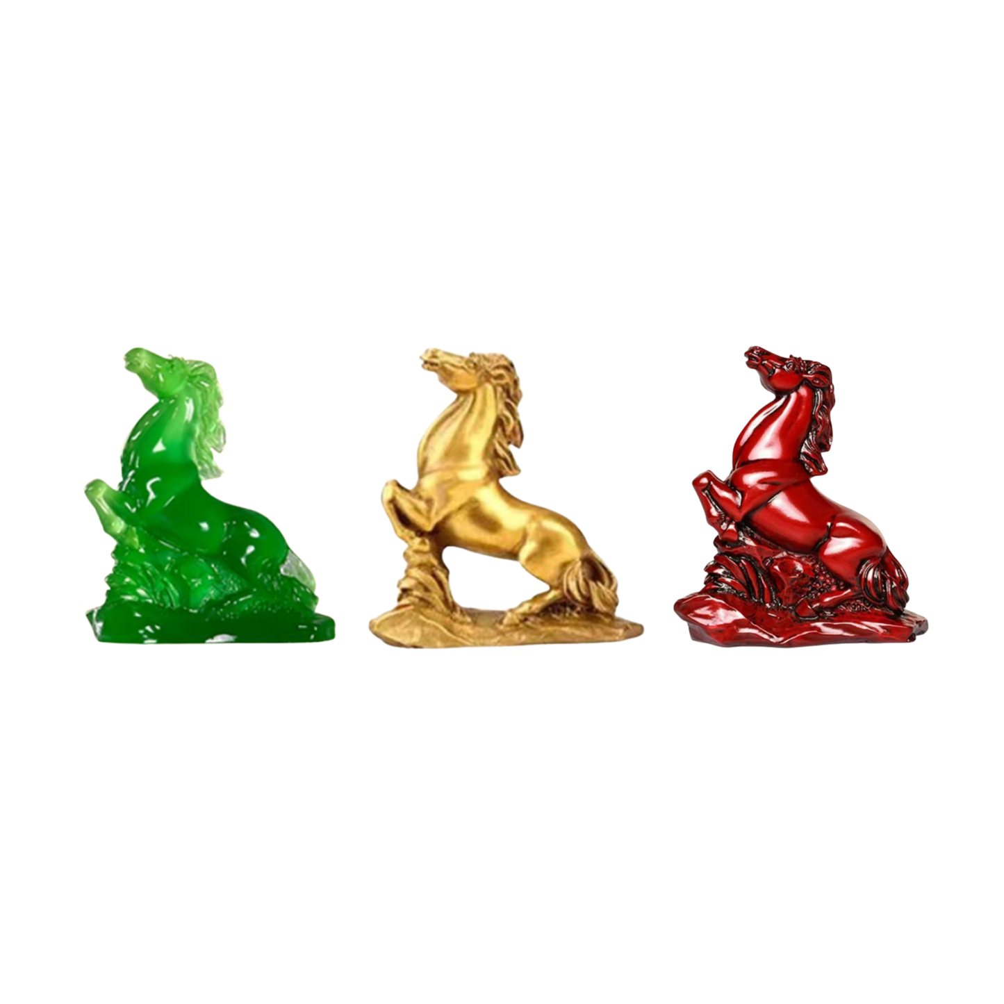 Resin Horse - Red