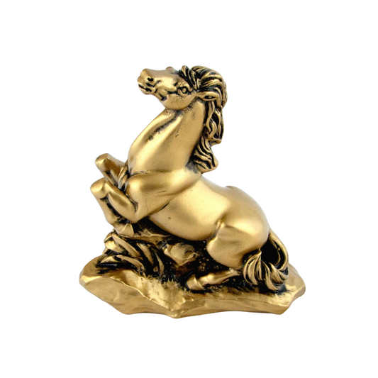 Resin Horse - Gold