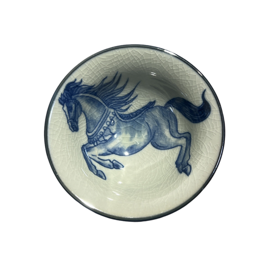 Crackle Glazed Tea Cup