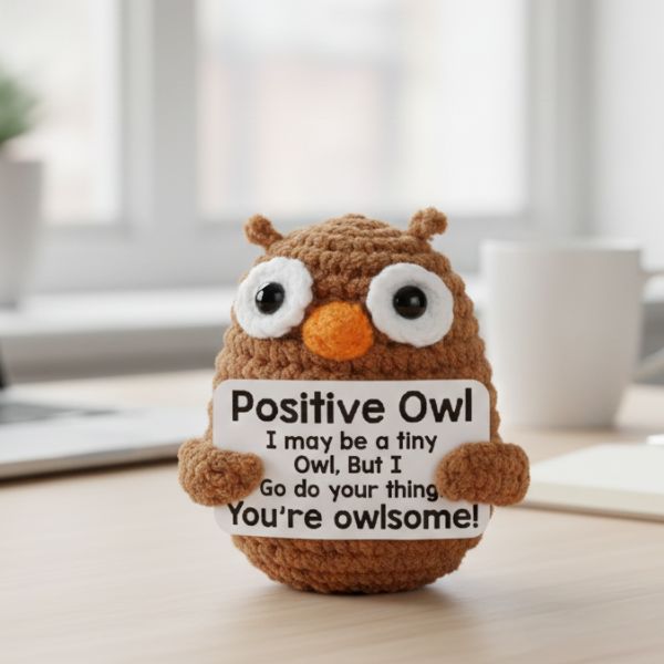 Crochet Positive Pal - Owl