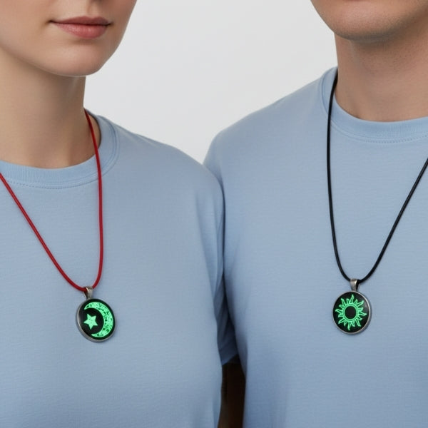 Glow in the Dark Necklace - Set of 2