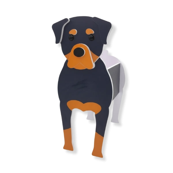 Rottweiler Dog Planter