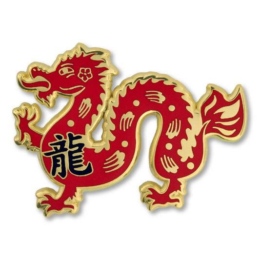 Zodiac Enamel Pin - Dragon
