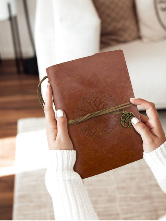 Tree of Life Journal - Brown Leatherette