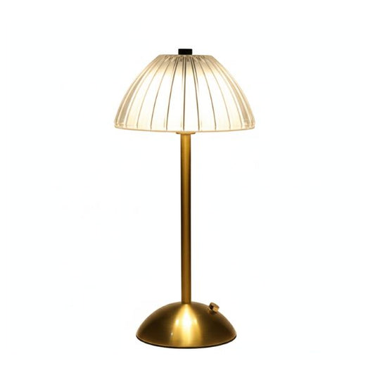 Faux Glass LED Table Lamp - B