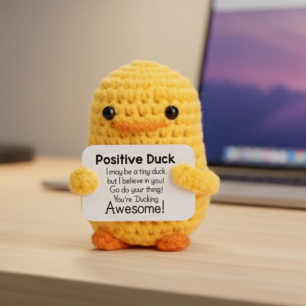 Crochet Positive Pal - Duck