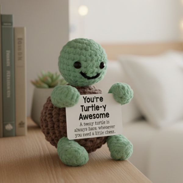 Crochet Positive Pal - Turtle