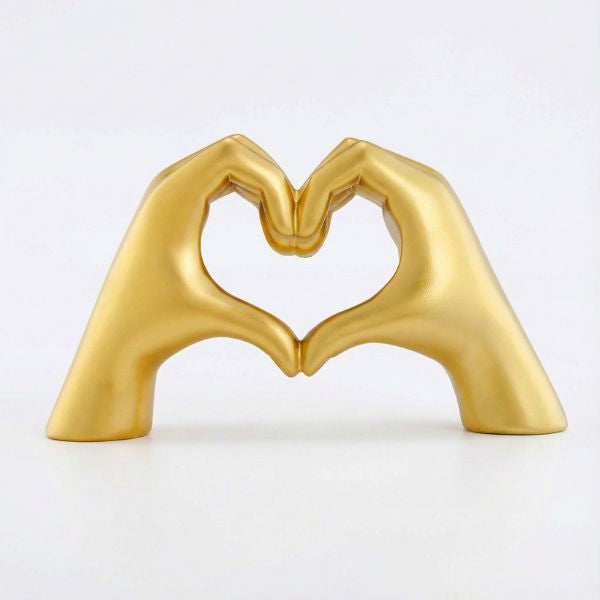 Hand-Heart Sculpture