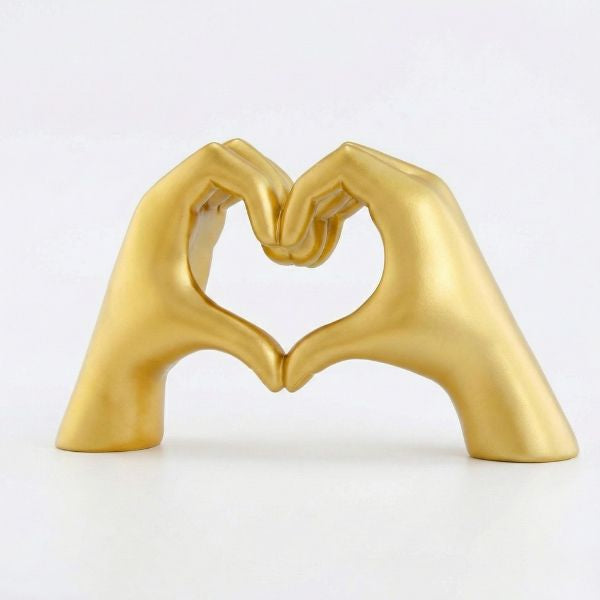 Hand-Heart Sculpture