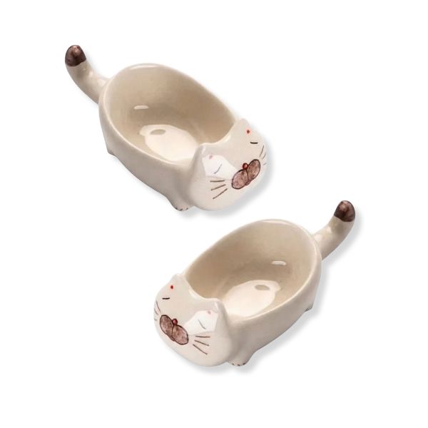 Multi-Use Cat Dish - Set of 2