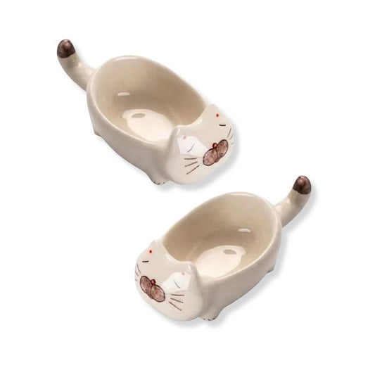 Multi-Use Cat Dish - Set of 2