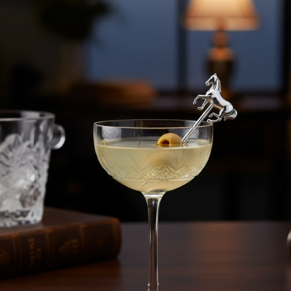 Horse Cocktail Pick - Silver