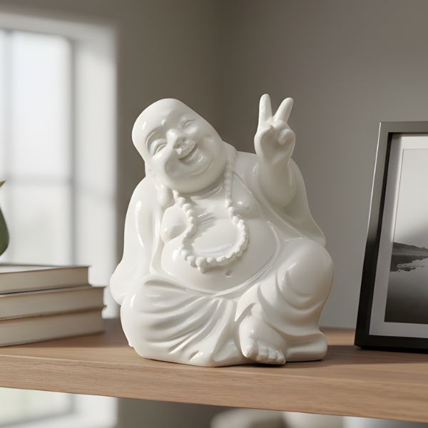 Peace Buddha - Resin