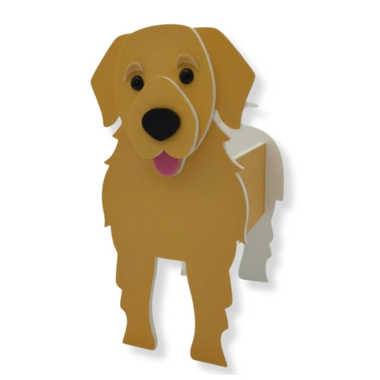 Golden Retriever Dog Planter
