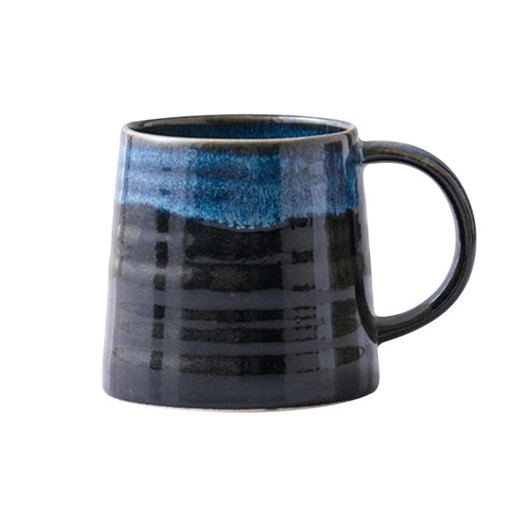 Reactive-Glazed Mug - Blue
