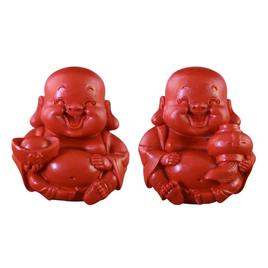 Joyful Buddhas - Set of 2