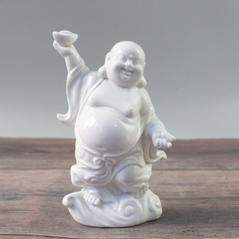 Buddha with Ingot - Ceramic