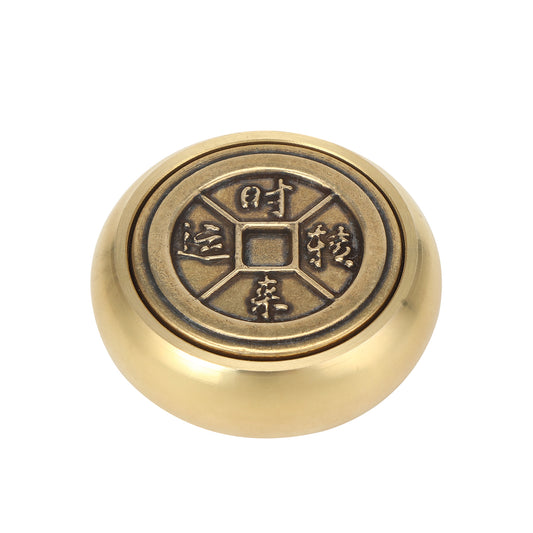 Brass Coin Spinner