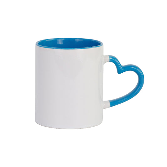 Blue Heart Mug - Ceramic